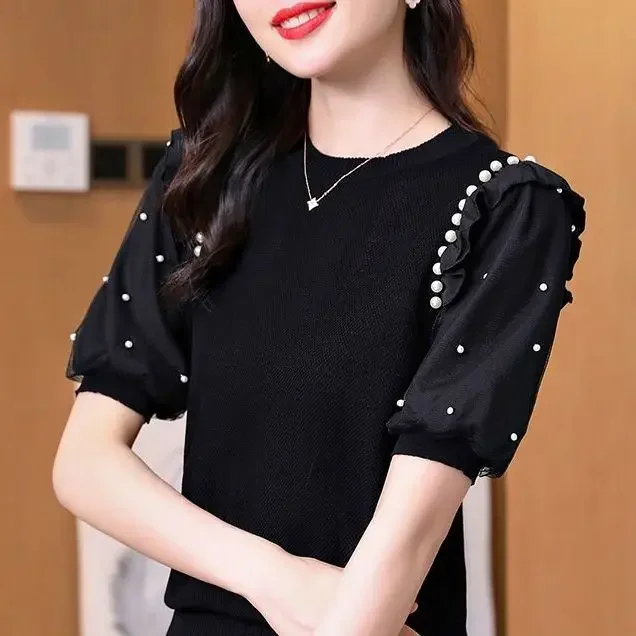 

Brand Summer New Women's T-shirt Cotton Short Sleeved Girls Personalized Printed Loose T-shirt Y2k Women's T-shirt Top LX943