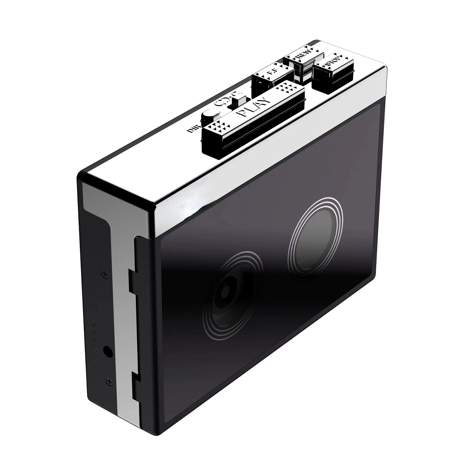 Bluetooth Tape Machine Tape Player Retro Nostalgic Radio Can Automatically Turn over with Stereo Tape Walkman