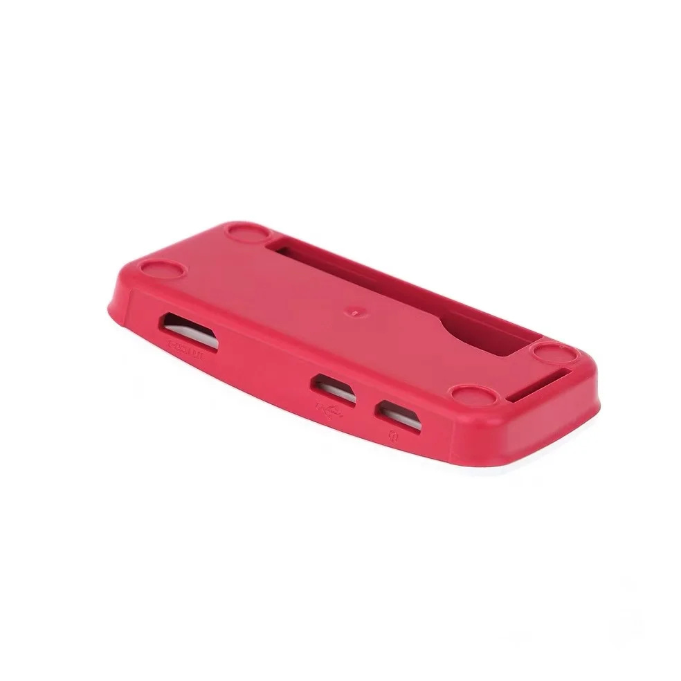 Raspberry Pi Zero boîtier rouge et blanc Raspberry Pi Zero 0W/W/WH acrylique beau anti-poussière