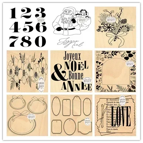 New Arrival Presell Flower Stamps and Dies for DIY Scrapbooking/photo album Decorative Embossing DIY Paper Cards