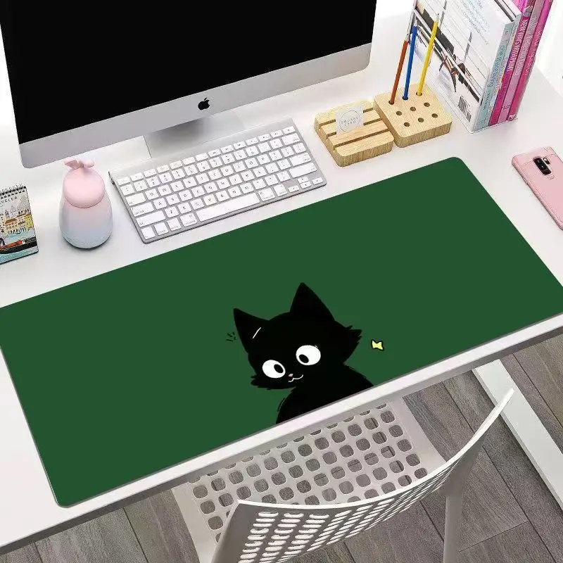 

Коврик для мыши с мультяшным рисунком, большой, милый, для девочек, для общежития, для компьютерного стола, большой коврик для клавиатуры