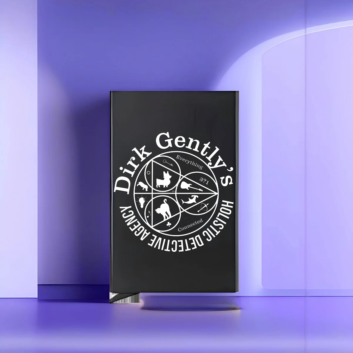 

Картхолдер Dirk Gently's Holist Detective Agency, HDA 2026, новый стиль, модный принт, различные цветовые варианты, простой в использовании, компактный