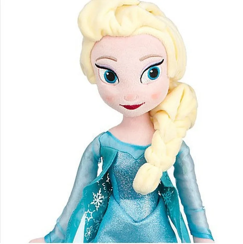 Disney 50 Cm Frozen Snow Queen Elsa Gevulde Pop Prinses Anna Elsa Pop Speelgoed Elza Gevulde Pluche Kinderen Speelgoed Halloween gift