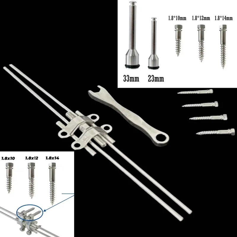 

Dental MSE Palatal Expander Orthopaedic Mid Facial Parallel Expansion Screw Stainless Steel Dentistry Tools 8/10/12mm