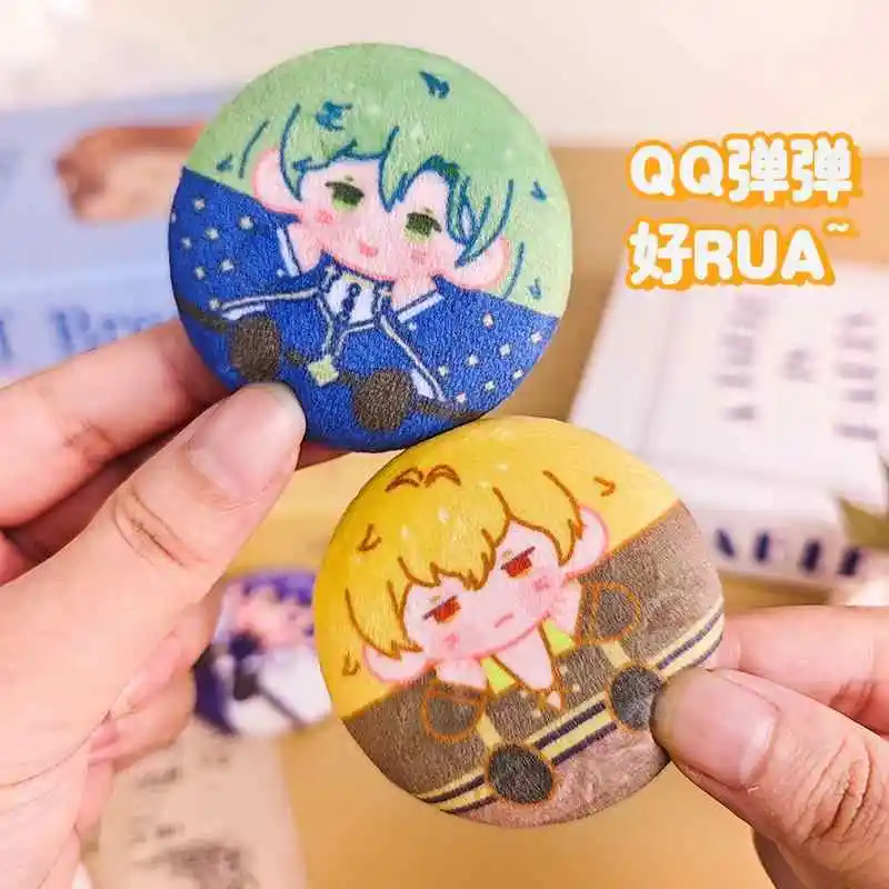 أنيمي نو: كرنفال أوليفين ياكومو بليد إدموند كويا كوينسي تأثيري أفخم شارة بروش دبابيس شارة الكرتون قلادة جمع