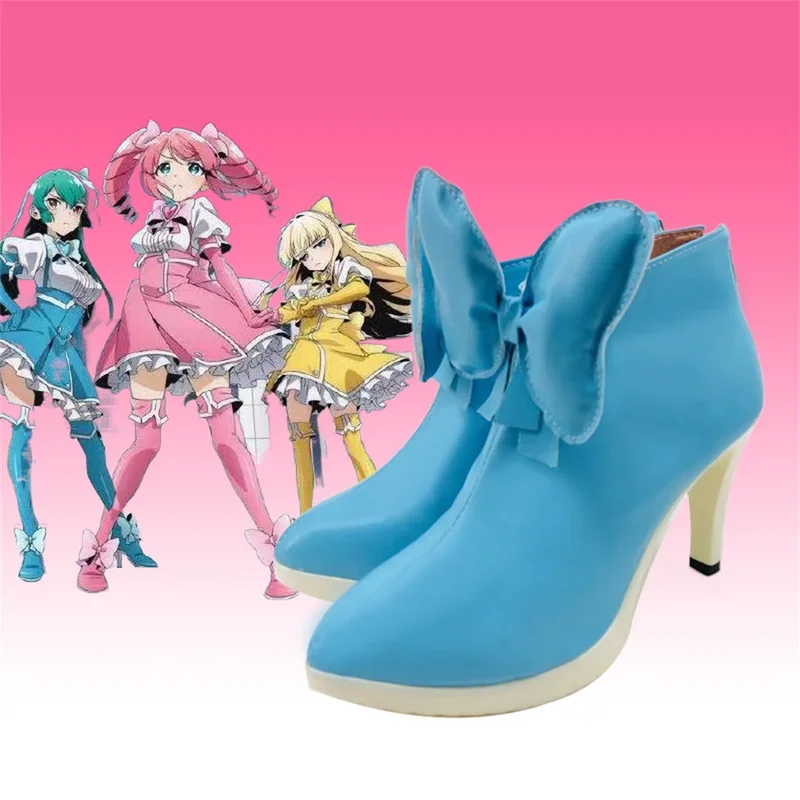 SN55Gushing over Magical Girls Hanabishi Haruka Cosplay Shoes Minakami Sayo Anime Tenkawa Kaoruko Halloween For Woman Men S$5Q@1
