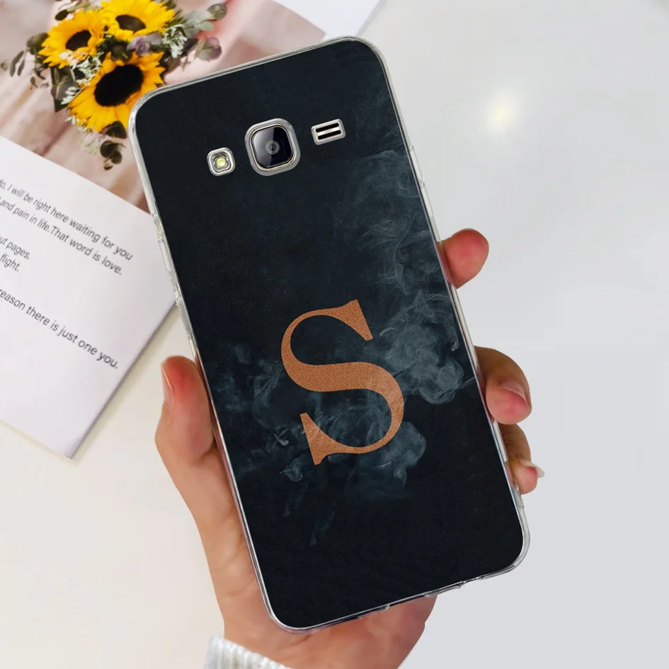 For Samsung Galaxy Grand Prime SM-G530H Case Lovely Letters Flower Clear Silicone Phone Cover For Samsung G530 G531 G531H Bumper