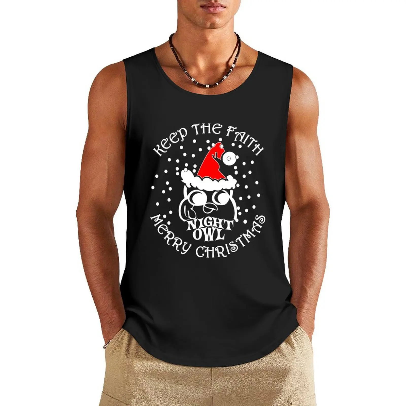 Northern Soul Merry Christmas Tank Top Man sleeveless shirt Men sleeveless tee