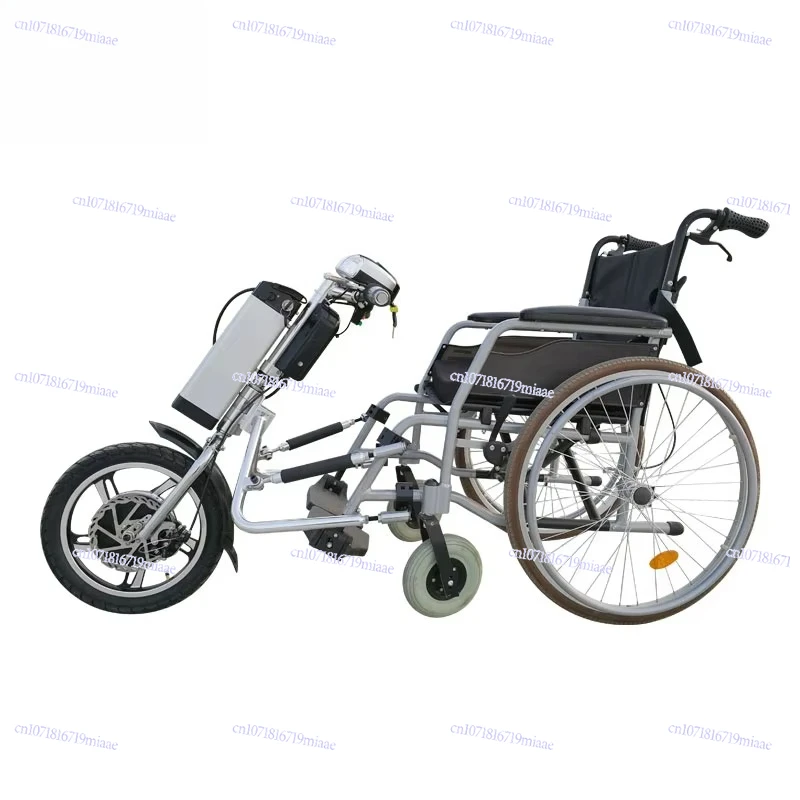Cheap Hot Selling Wheelchair Trailer Sports Wheelchair Handbike 36V 350W Wheelchair Conversion Kit view 5