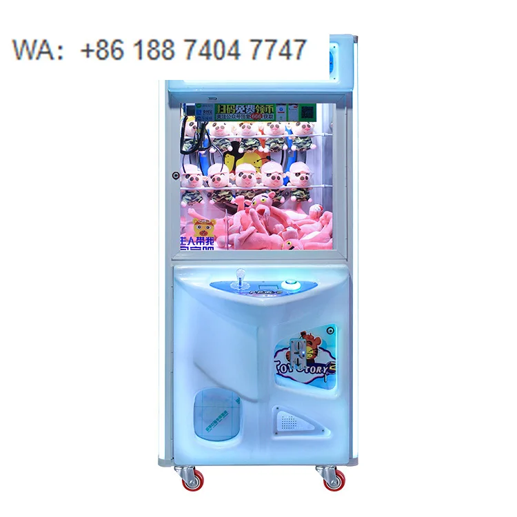 

High Quality Crane Coin Operated Pp Tiger Toy Claw Crane Machine for Sale