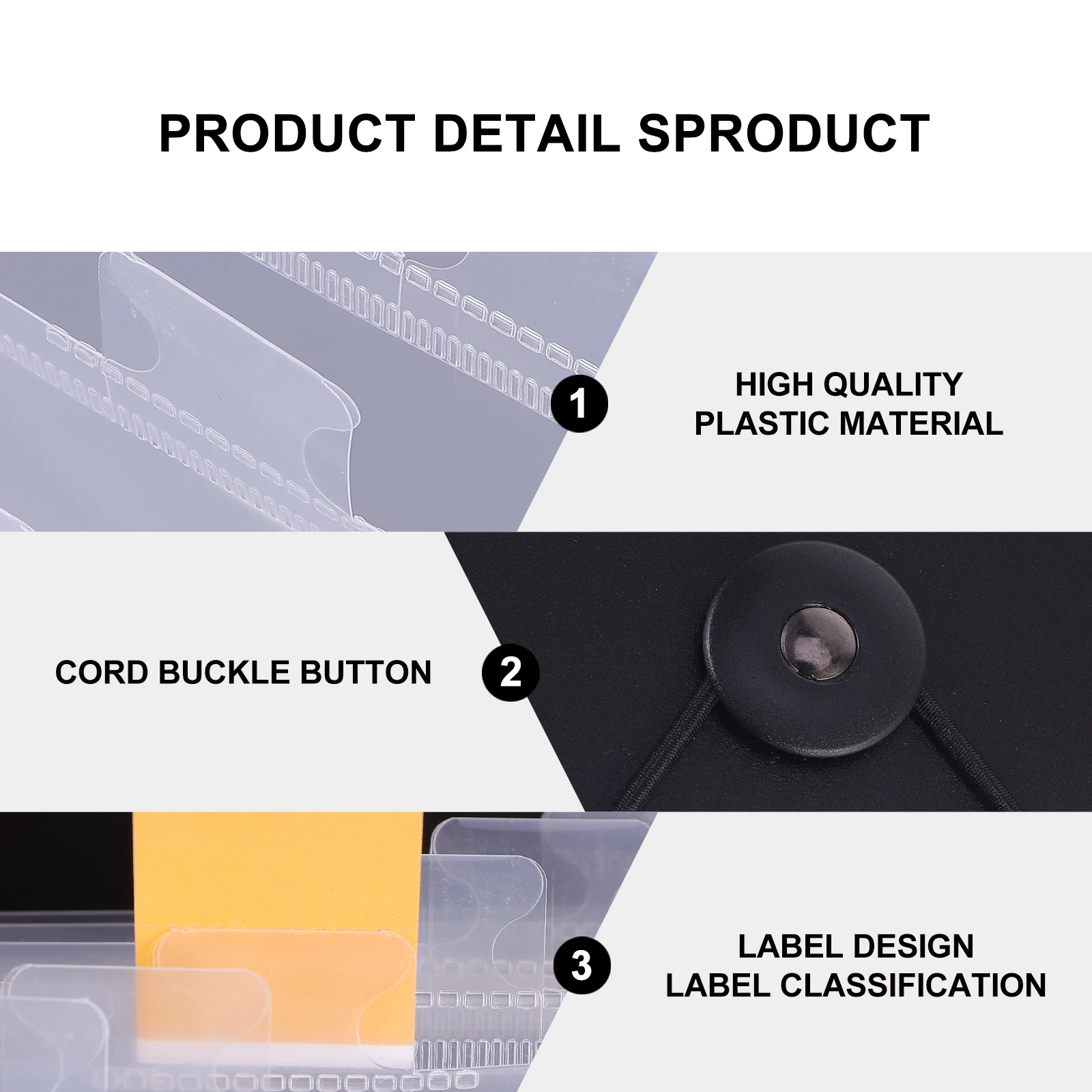 

13 Layer Plastic Accordion Folder A5 Document ganizer Expanding Pockets Receipt File Folders Flexible Flap Cord Closure