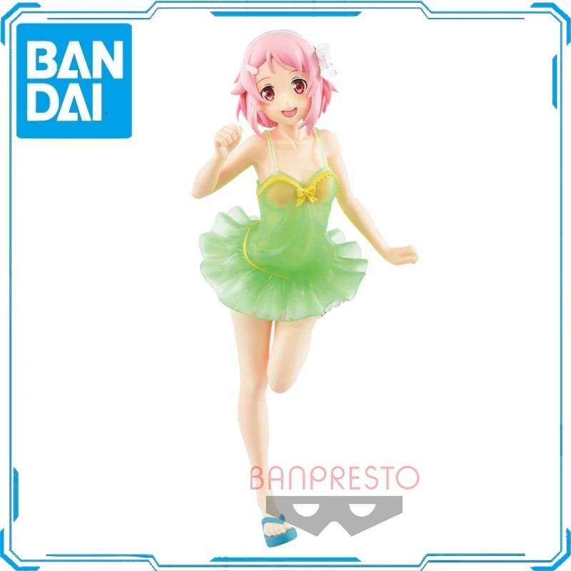 In Stock Original BANPRESTO EXQ Bandai Scenery Series Shinozaki Rika Action Figure Animation Toy Gift Model Collector Anime