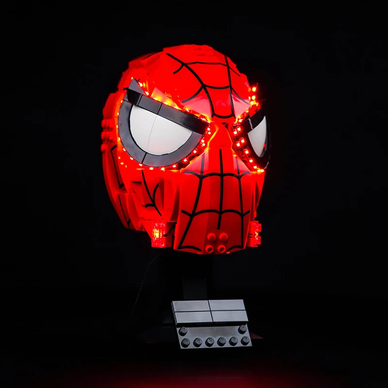 Premium DIY led-lichtset voor Lego 76285-masker (alleen led-licht, zonder blokken model) verheldert uw creaties