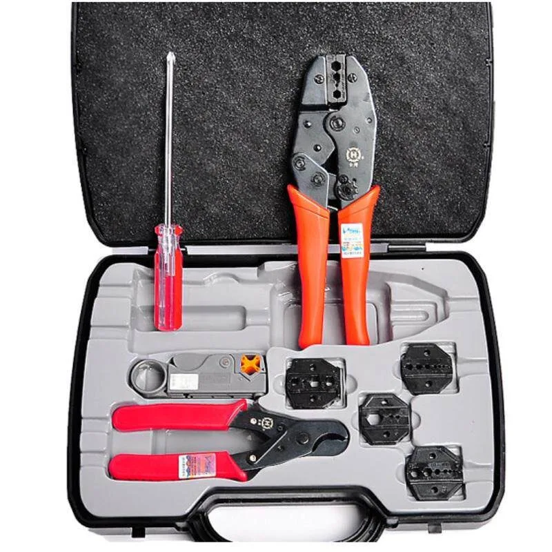 

HT-330K network set combination tool, replaceable indenter pressing tool