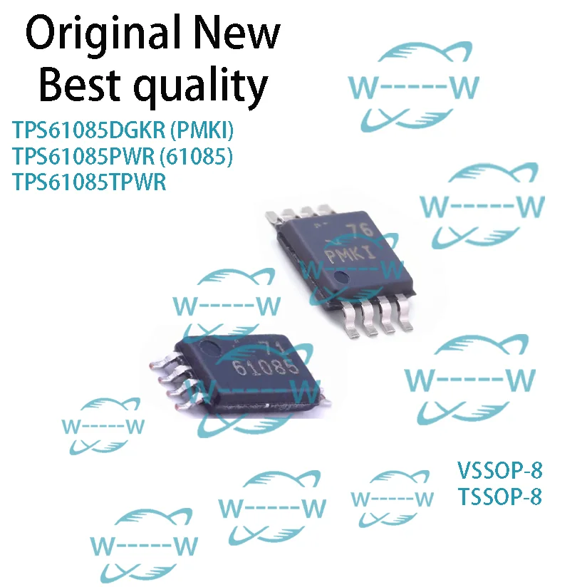 (5-30 PCS)NEW TPS61085DGKR PMKI TPS61085PWR 61085 TPS61085TPWR TPS61085 TPS61085T 61085T VSSOP-8 TSSOP-8 IC CHIP