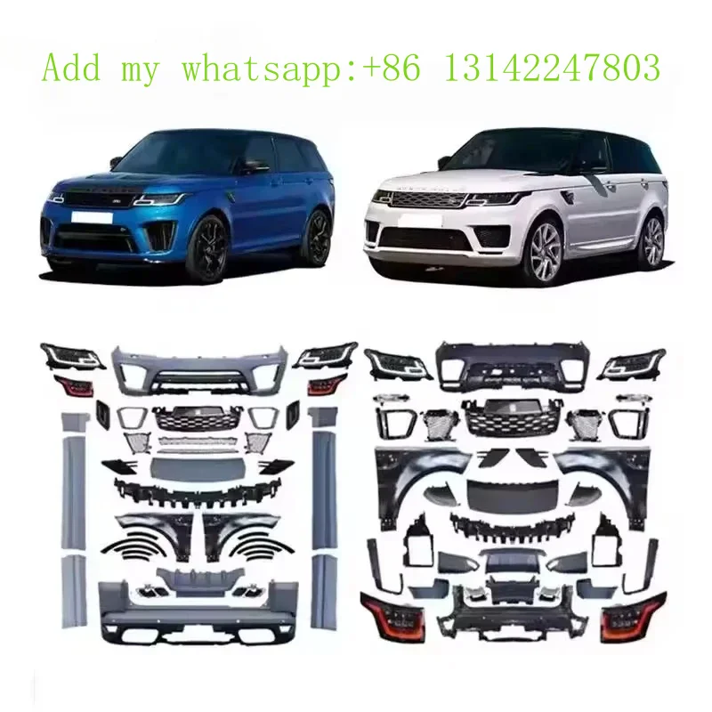 

Обвес для подтяжки лица автомобиля для Range Rover Sport 2014-2017, обновленное обновление на 2018-2021 гг., комплекты кузова SVR