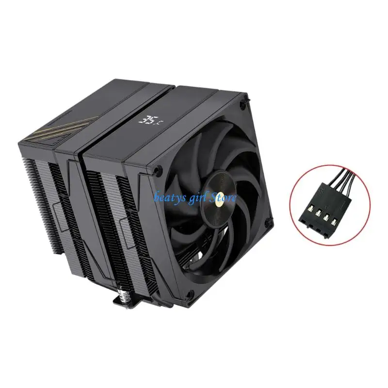 C7AB Tower Processor Cooling 6 Heat Pipes Smooth Fan Compatible New Platforms