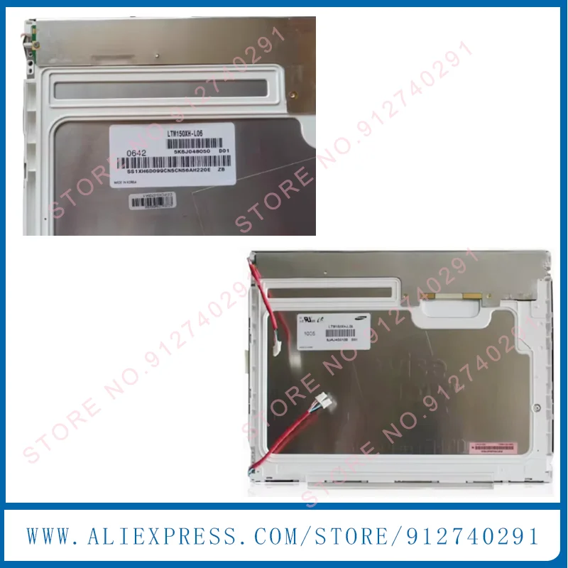 

LTM150XH-L06 Оригинальный 15-дюймовый ЖК-экран LTM150XH-L04 LTM150XH-L01 LTM150XH L01 L04 L06 100% тест 1024*768