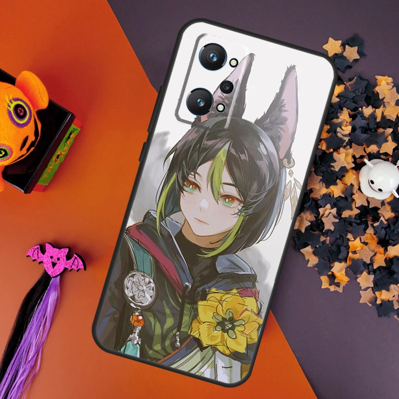 Genshin Impact Tighnari For Realme GT Neo 5 3 2 C55 C35 C33 C31 C30 C25 C21Y C15 C11 Realme 10 8 9 11 Pro Plus Case image 5