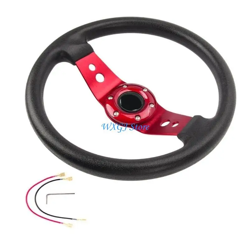 37JE Tall Execution Aluminum Mixture Hurrying Wheel 13 Foot 320mm for Motorsport Enthusiasts