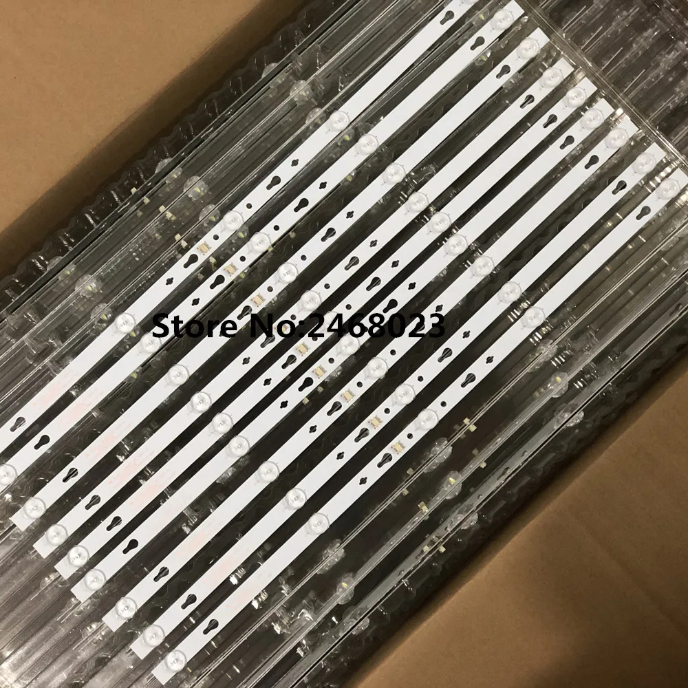

10 шт., Светодиодная лента для подсветки 32S6500S 32S6500 32S5300 32D1200 Philco PTV32D12D PTV32D12 4C-LB320T-DSA DSR 32HR332M05A7 V2