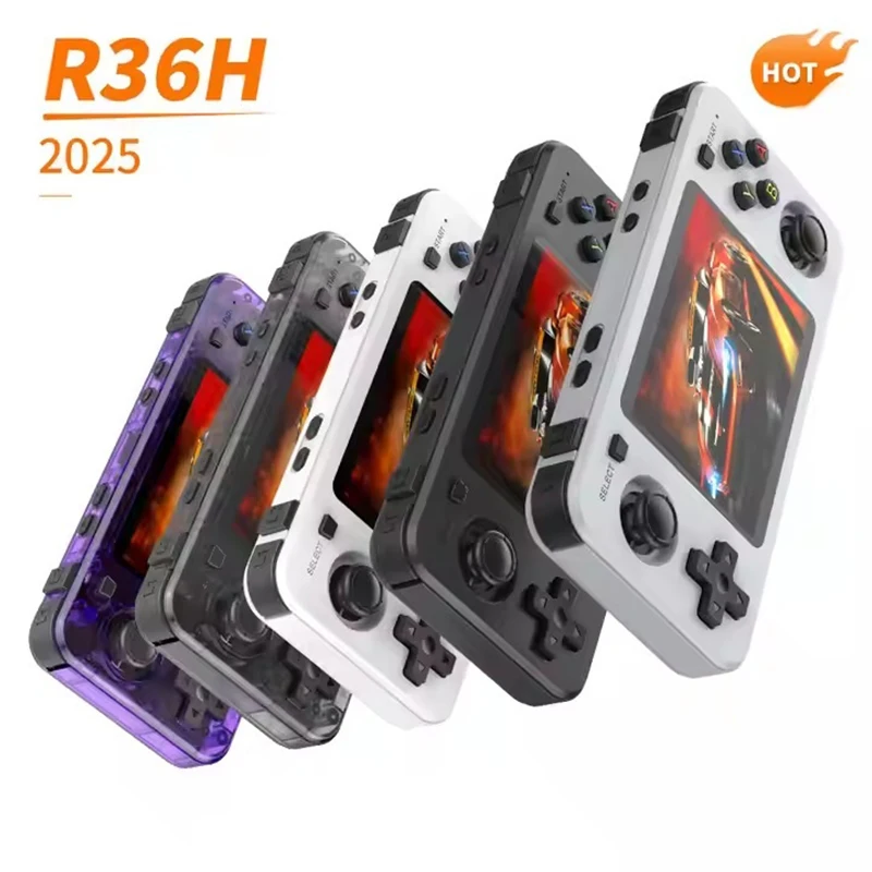 

Retro Handheld Console Open Linux System Classic Game Consoles 3.5 Inch IPS Screen Portable Video Player With 64G Memory Card