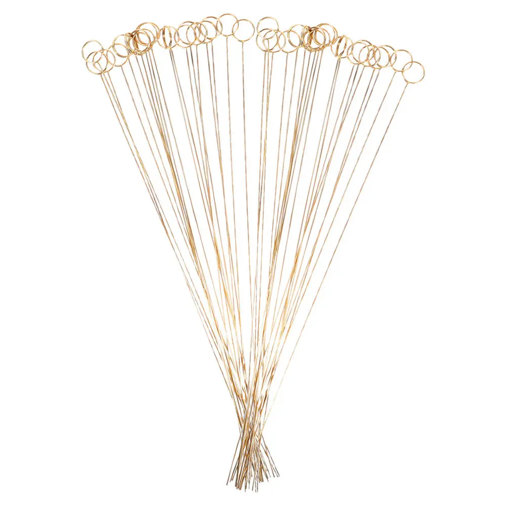 

40Pcs Metal Floral Card Holder Clips Smooth Hard Flower Place Card Holders for Bouquets Centerpieces Party Wedding Decor