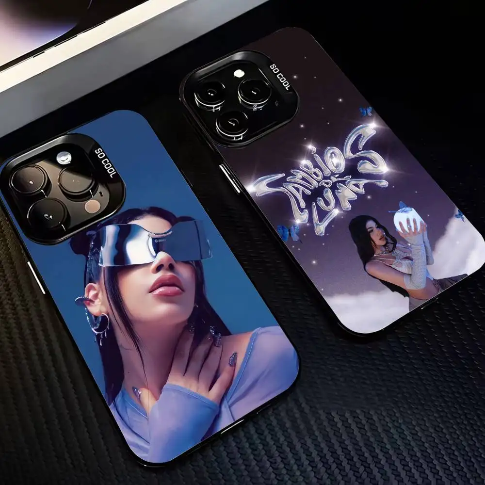 

Mexico singer K-Kenia O-Os Phone Case For iPhone 17,16,15,14,13,12,11 Plus,Pro Max,XS,Colorful Silver Phone case Funda Cover