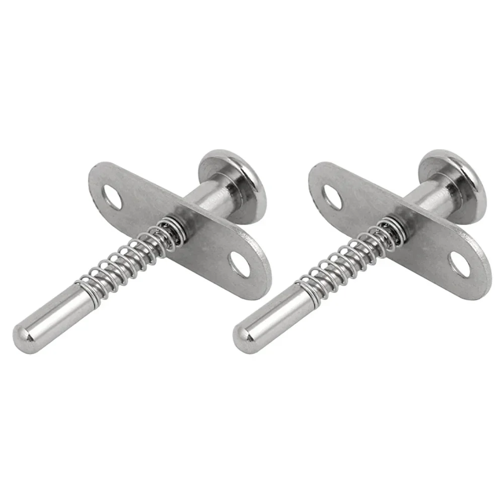 For Cabinets 50 55 60 65 70 85mm Plunger Latch Cabinet Latch Spring-loaded Mechanism Iron Head Construction Easy Installation