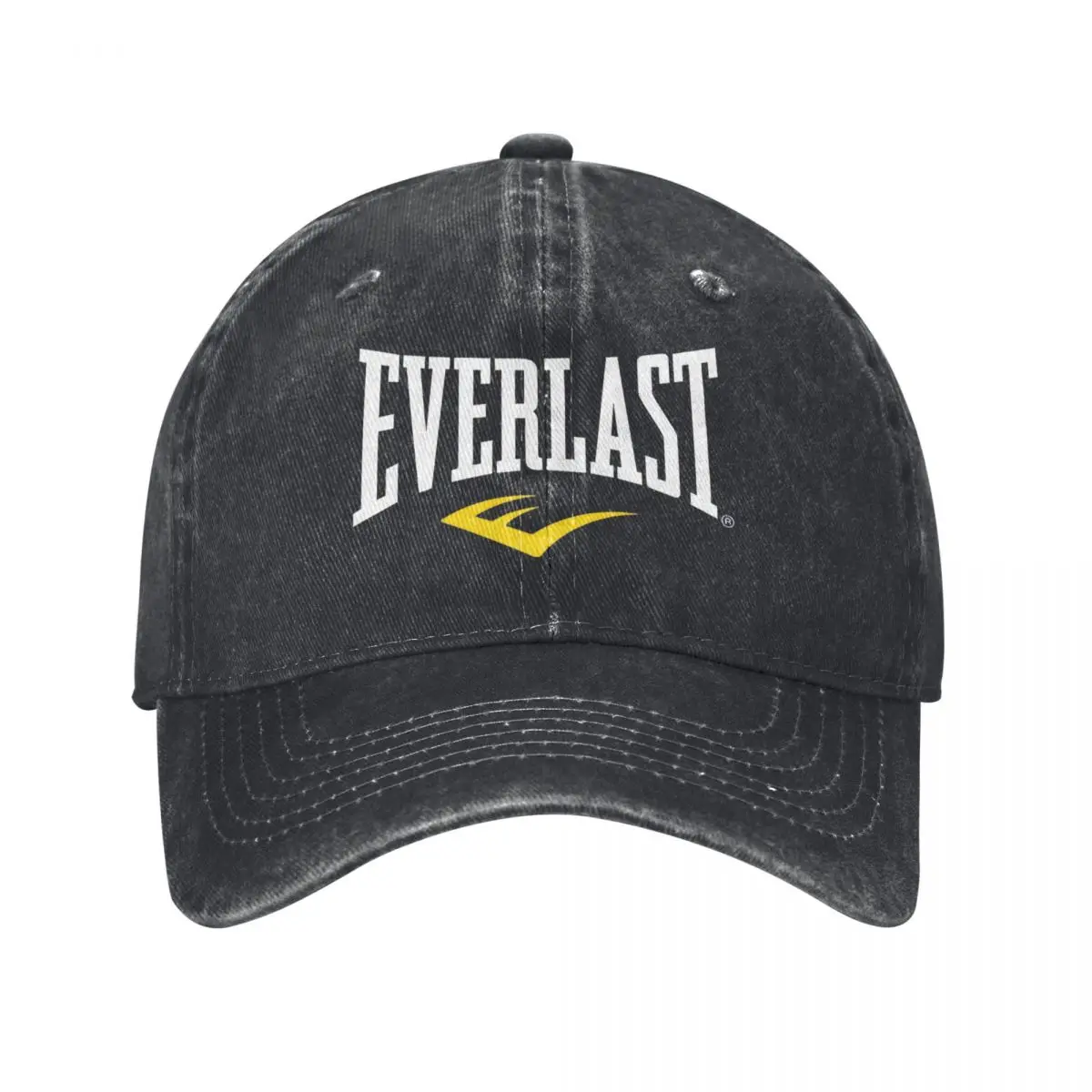 Fashion Sportswear Gym Running Sports Baseball Caps Men Women Distressed Denim Sun Cap EVERLASTS Outdoor Summer Caps Hat