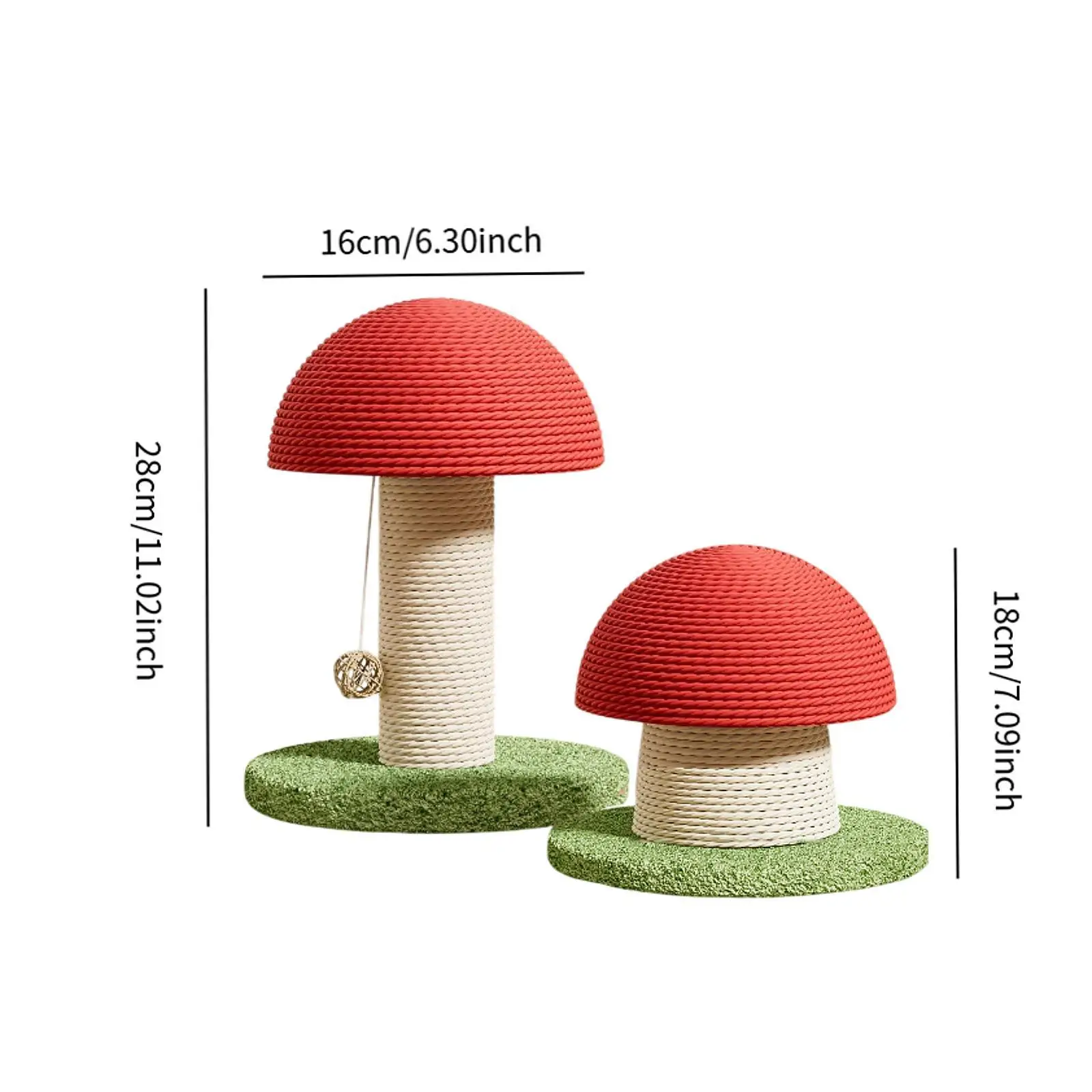 قطعتان من أعمدة الخدش للقطط لحماية أثاثك في الداخل