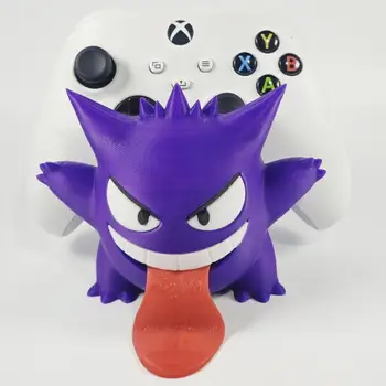 حامل وحدة تحكم بوكيمون غينغار لأجهزة PS4/PS5/XBOX/Switch، حامل لوحة الألعاب، حامل سماعات الرأس، حامل عرض مكتبي، زينة، هدايا 8 best sales بوكيمون إكس بوكس - №6