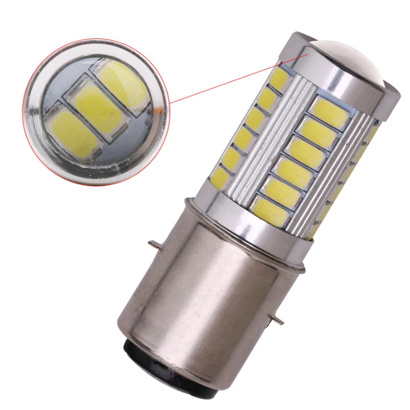 

H6 BA20D Motorcycle Headlight Bulb Led Motorbike High Low Beam H4 Led Scooter Accessories Motor Light Headlamp DRL Lights 6000K