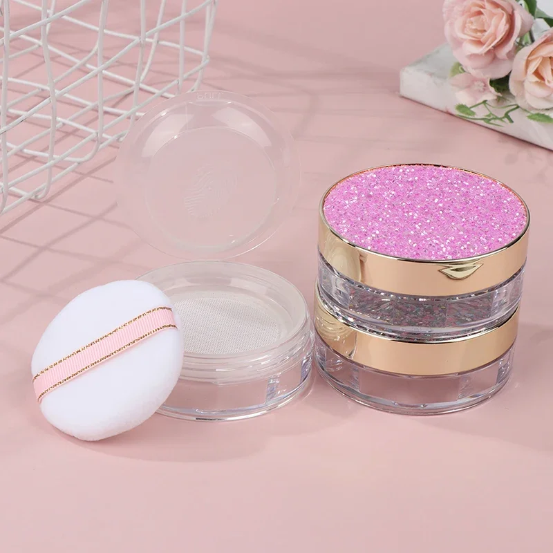 Empty Air Cushion Puff Box 1Pc Portable Cosmetic Makeup Case Container with Powder Sponge for BB Cream Foundation DIY Box