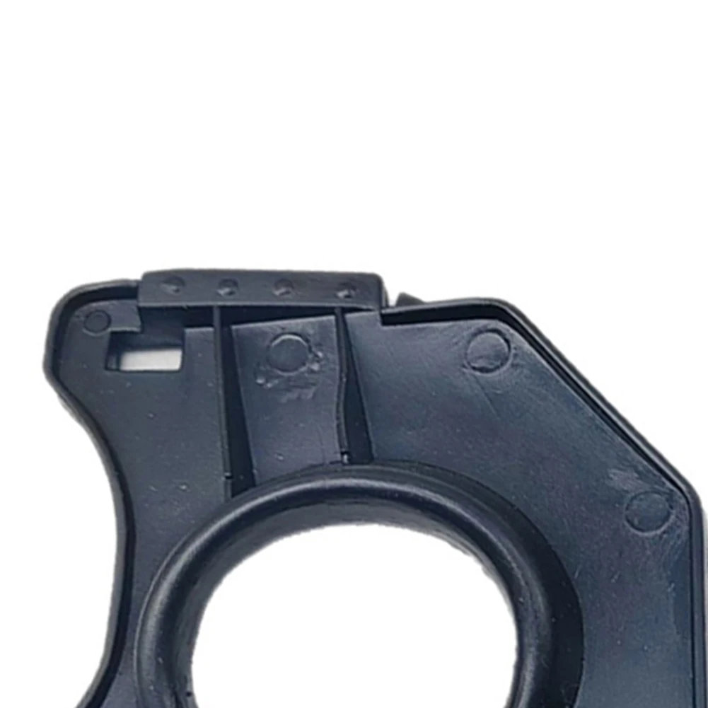 Black Ignition Bezel Trim ABS Construction Heat-resistant Material Anti-aging Resistance Pressure-resistant Design