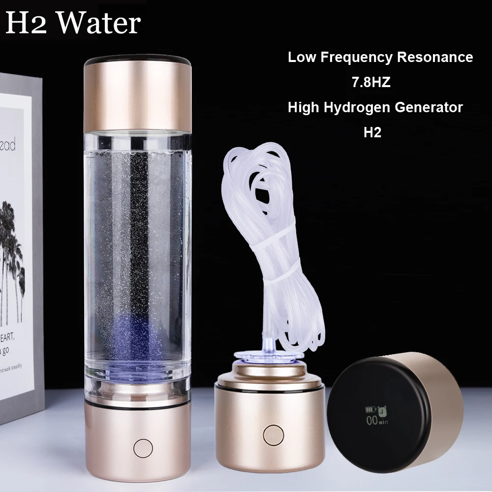 

Smart Cup Japan Craft MRETOH 7.8Hz Small Molecule Water Nano High Hydrogen Generator Bottle Alkaline H2 Electrolytic Ionizer