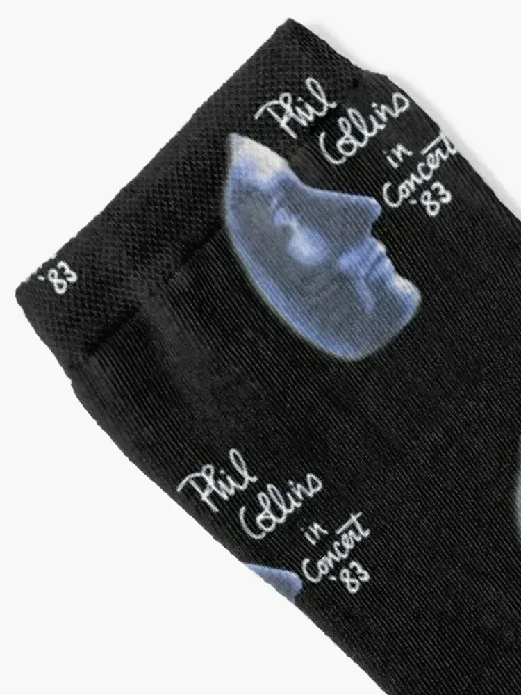 Vtg. Phil Collins 1983 Tour Socks kids moving stockings ankle loose Socks Men's Women's
