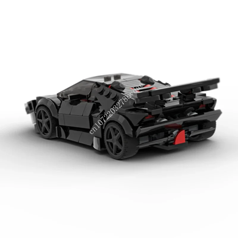 324PCS MOC Speed Champions SportsCar Lamborghinied Model Building Blocks Technology Bricks DIY Creative Assembly Kids Toys Gifts