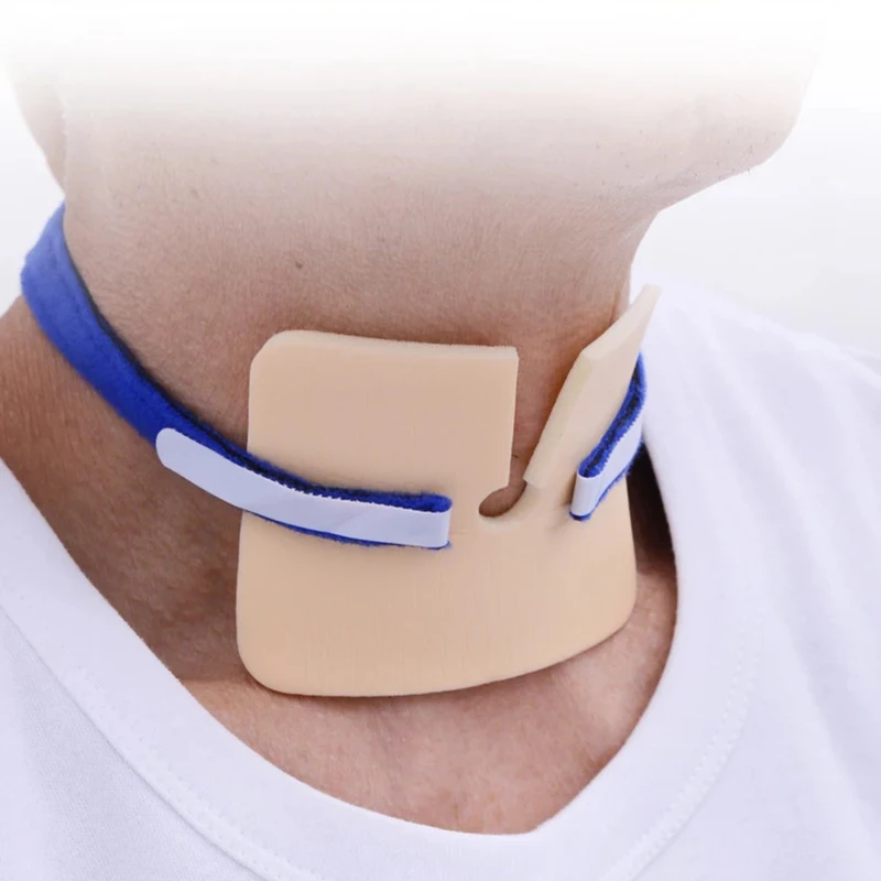 

Medical Tracheotomy Catheter Fixed With Tracheal Intubation Fixed Bracket With Accessories Trachea Paste Sponge Pad Portable