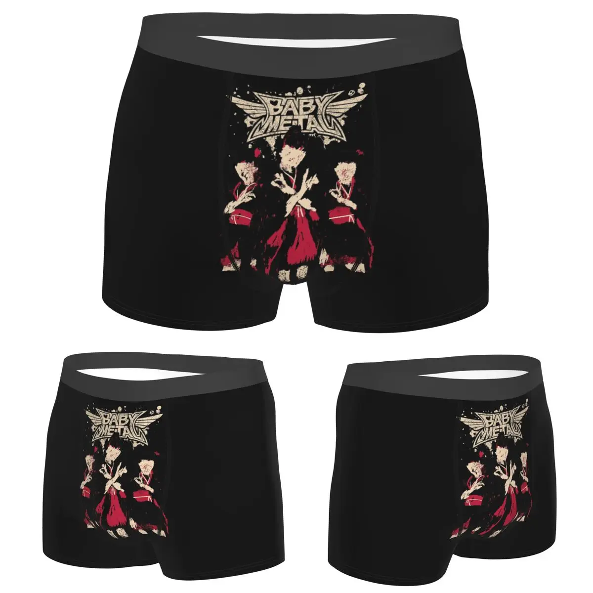 

Boxer Underpants Shorts The Babymetal Tour Panties Male Comfortable Underwear for Homme Man Boyfriend Gift