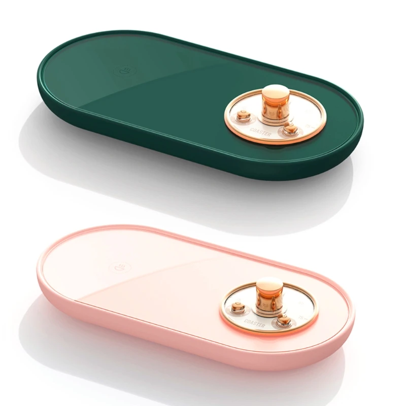 Tragbare Getränke Heizung Thermostat Heizung Coaster Kaffee Becher Wärmer Matte Elektrische Isolierung Coaster für Home Office