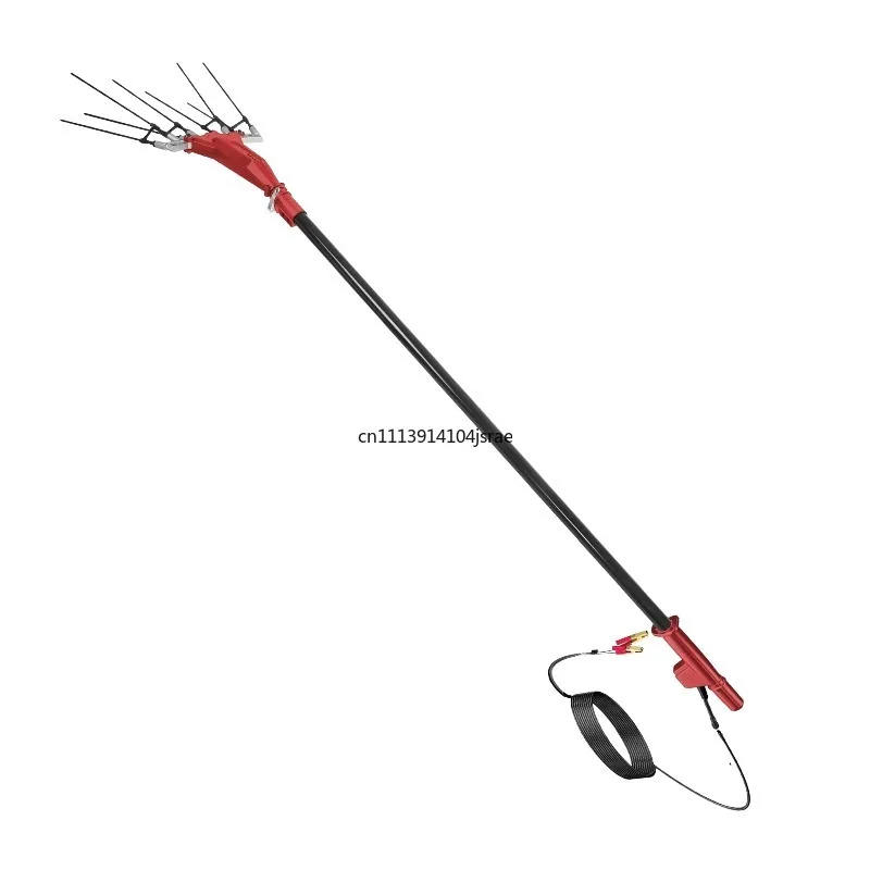 Mini Electric Olive Shaker Picker, 34V 274W Brushed Motor Aluminum Olive Harvester with LCD Screen for Farm Orchard Harvest Work