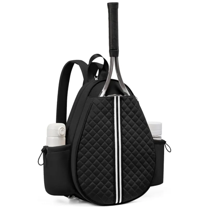 

New Unisex Tennis Racket Backpack Lightweight Multifunctional Polyester Pickleball Crossbody Bag Tennis Badminton Shoulder Bag