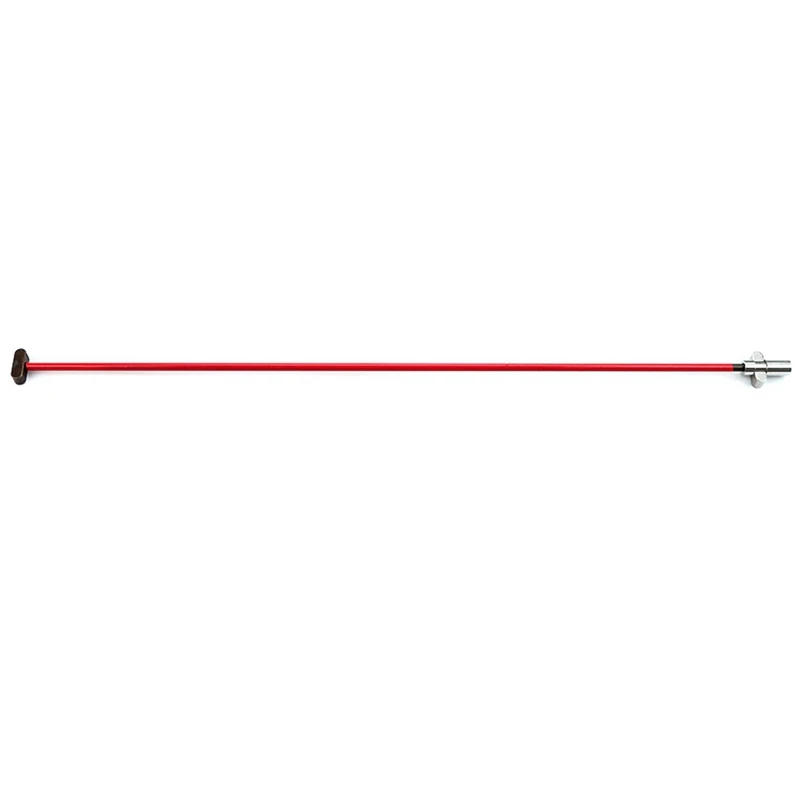 Varilla de Truss de acero para guitarra eléctrica, 1 Ajuste de piezas, tipo de dos pistas, Metal rojo, 460Mm