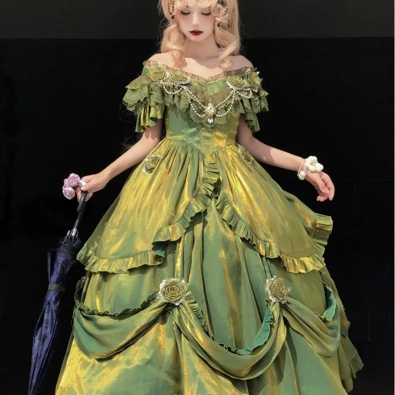 

Niche Designer Sweet and Beautiful Lolita Style Dress for Birthday Party Host