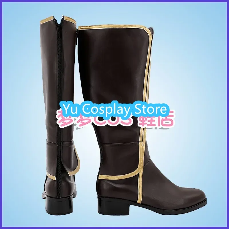 Azuna Yuki Setsuna Cosplay Schoenen Love Live Nijigasaki High School Cosplay Laarzen Halloween Carnaval Rekwisieten Pu Schoenen Op Maat Gemaakt