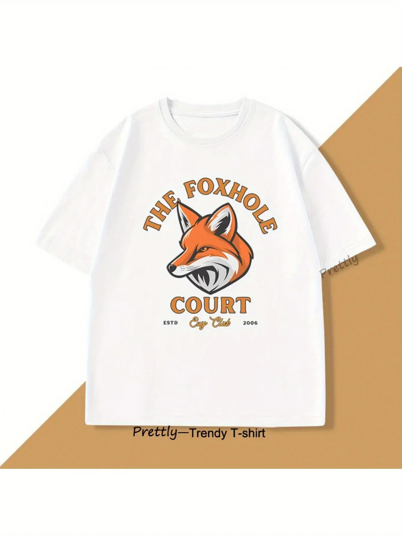 Мужская футболка с винтажным рисунком The Foxhole Court AFTG — черная хлопковая футболка свободного кроя с дизайном лисьей головы и принтом Чикаго 1998,