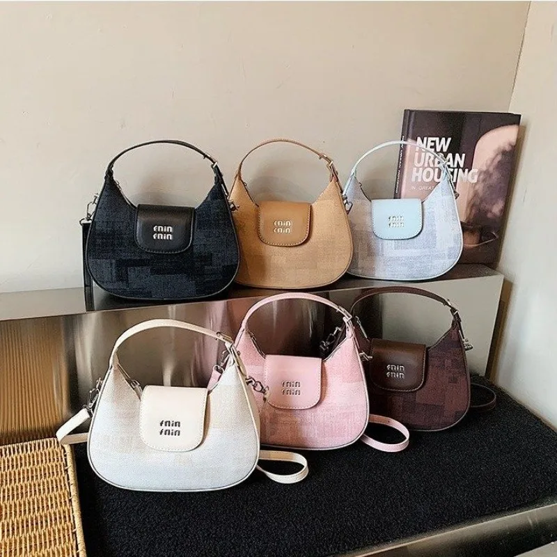 

Unique High-End Diaper Bag Retro Fashionable Shoulder Purse Large Capacity Casual Crossbody For Shopping Party