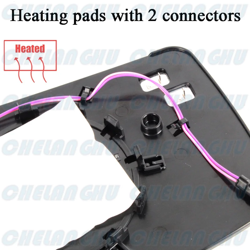 For Chevrolet silverado 1500 2019 2020 2021 2022 2023 US Version Right Side Heated Blind Spot Rear Mirror Glass Car accessories