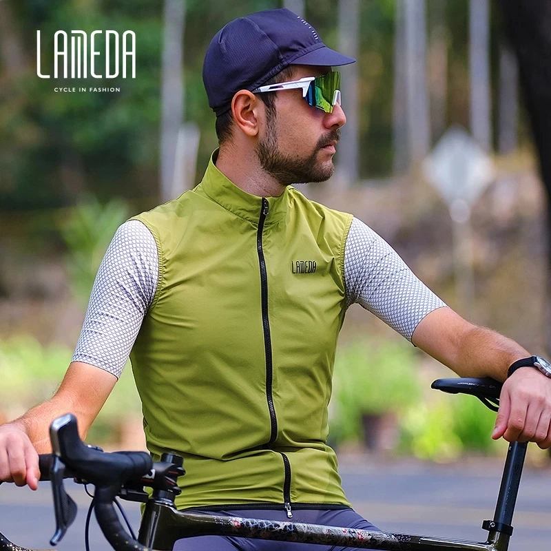 LAMEDA Cycling Vest MTB Road Bike Spring Summer Autumn Men Women Quick Drying Breathable Windproof Lightweight Jersey Bicycle Cl